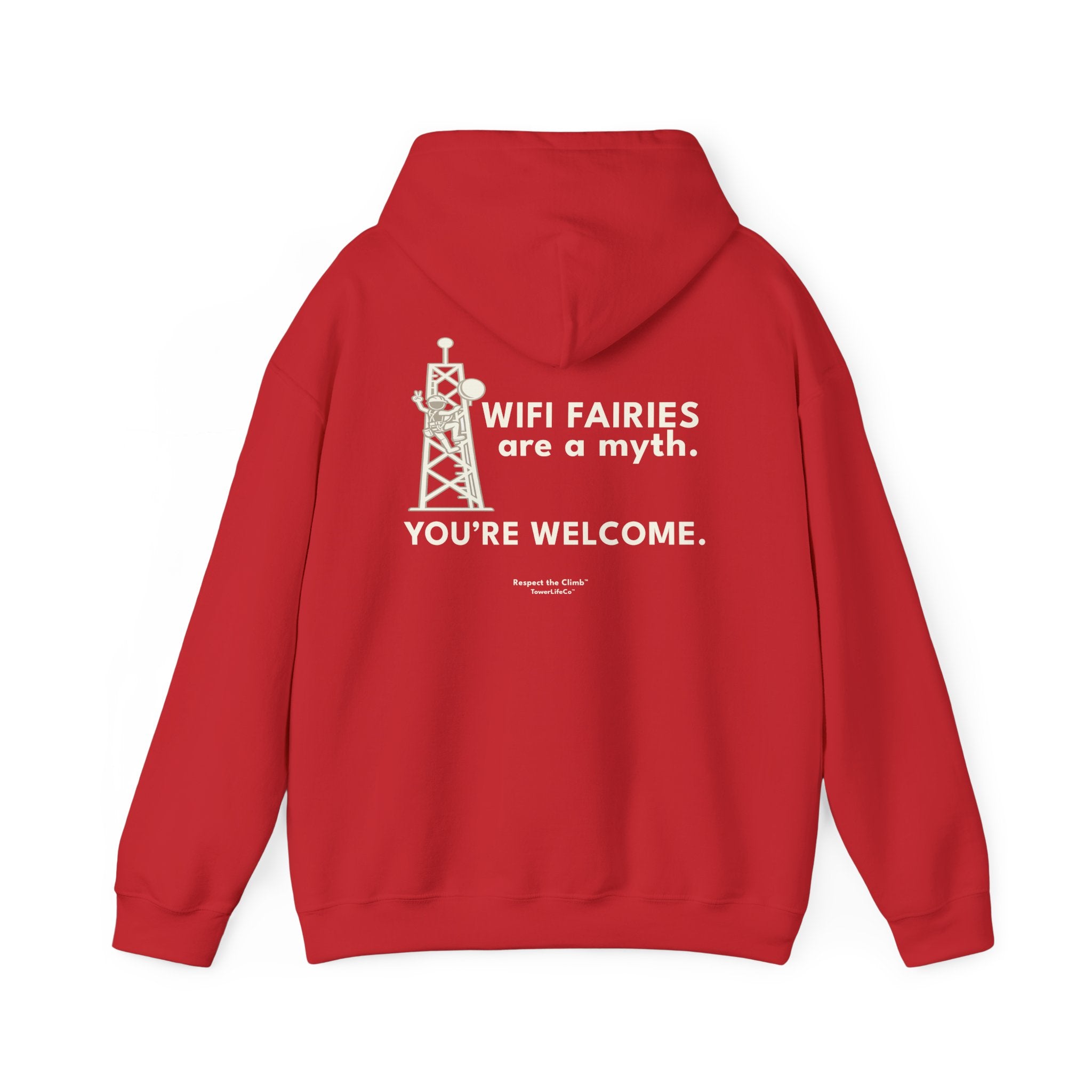 WiFi Fairies Are a Myth. You’re Welcome. Hoodie Sweatshirt | TowerLifeCo™