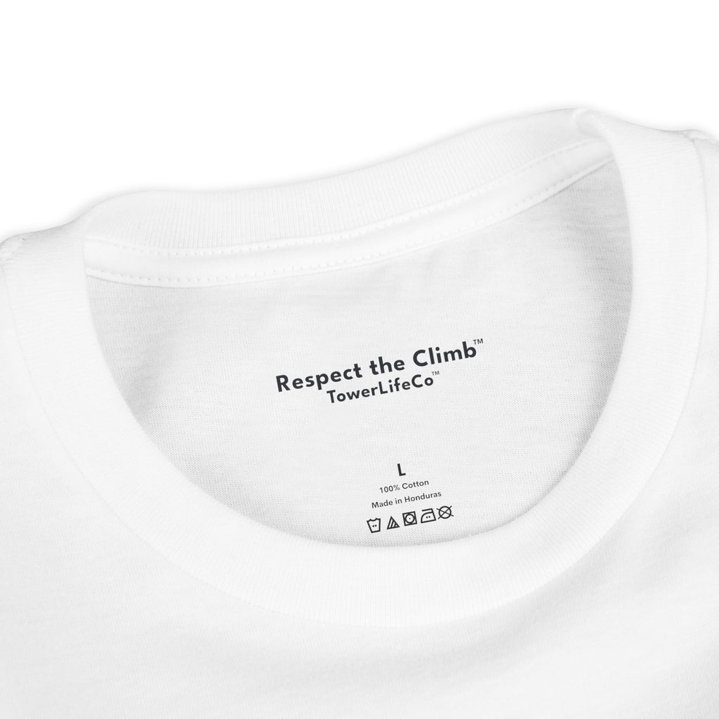 My Dad Can Climb Higher Than Your Dad – Youth Tower Climber T-Shirt by TowerLifeCo™