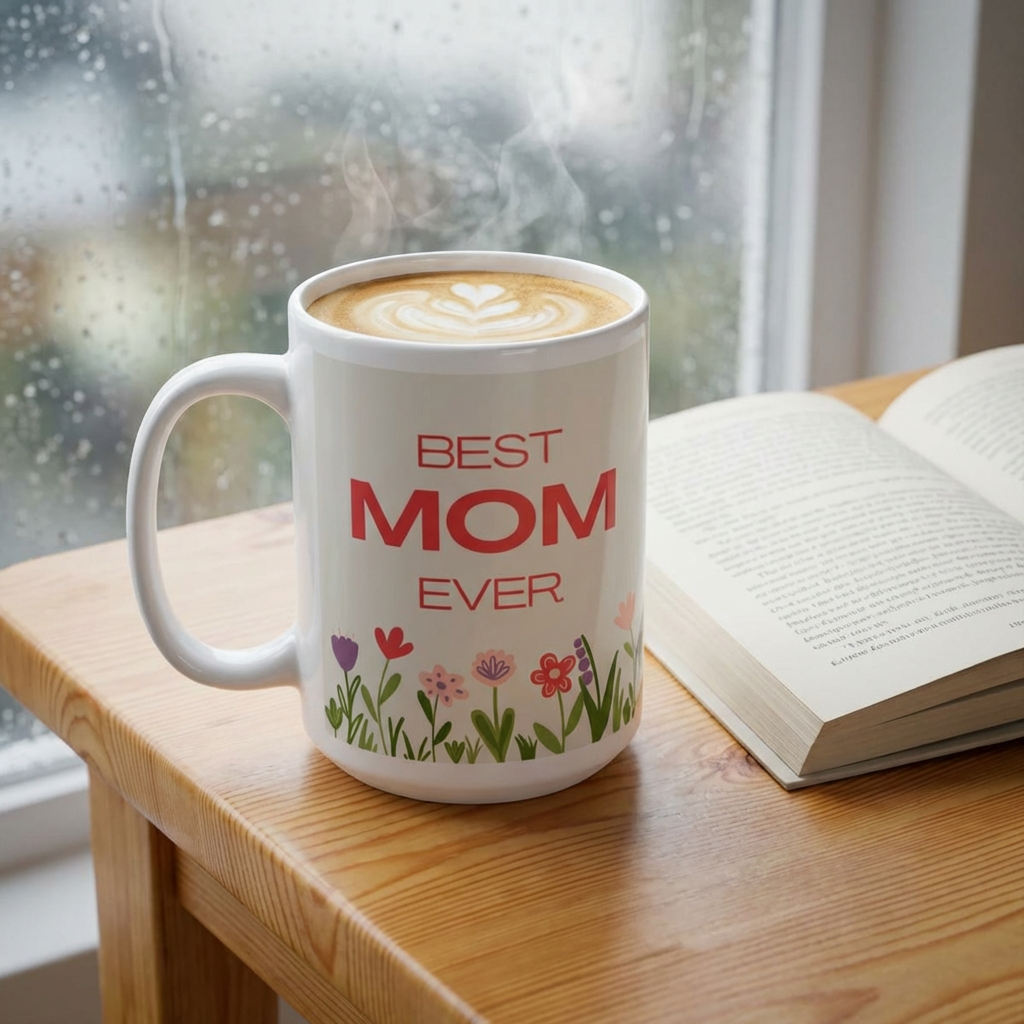 Best MOM Ever Mother's Day Ceramic Mug, (11oz, 15oz)