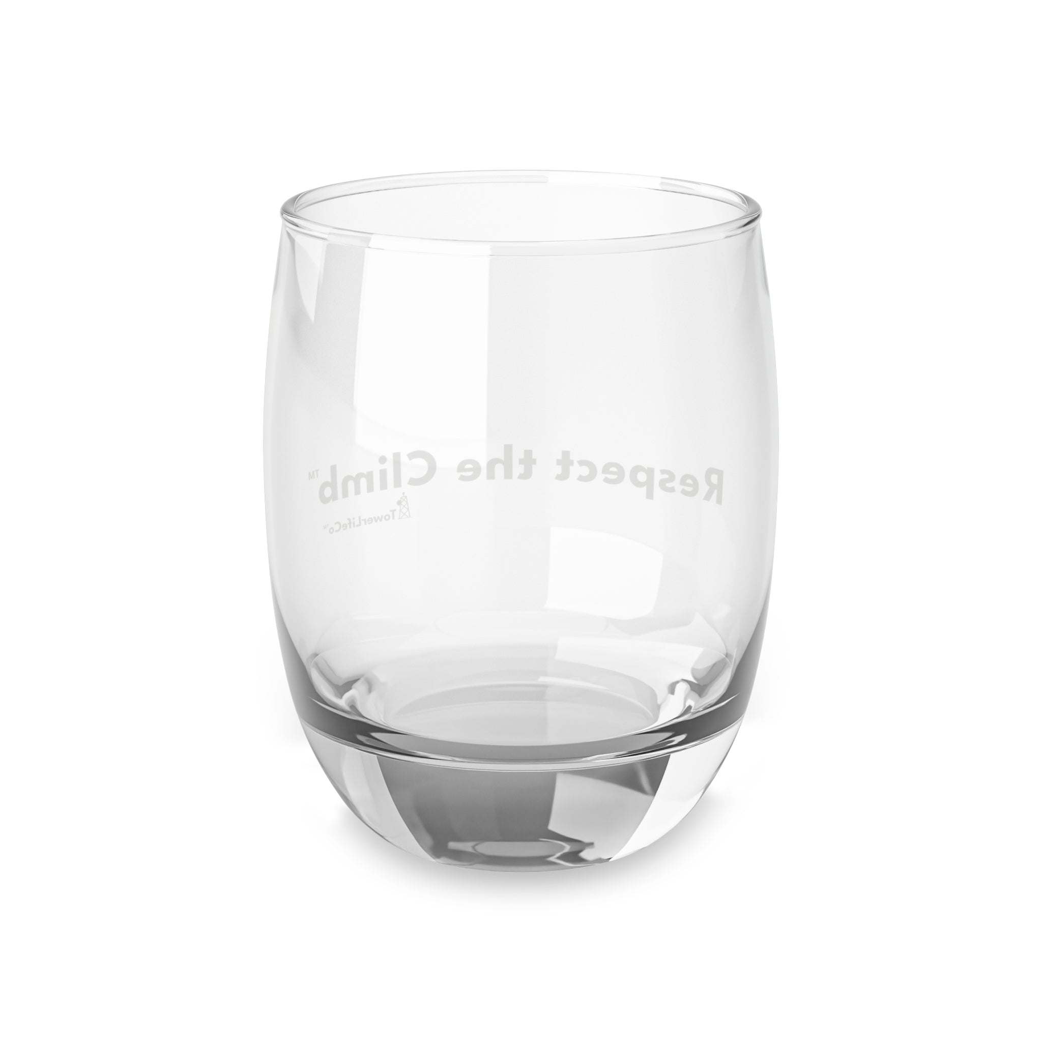Respect the Climb™ Whiskey Glass | TowerLifeCo™